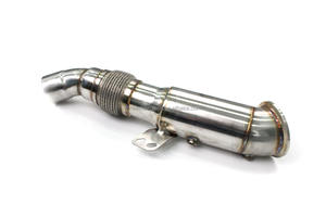 Tuyau de descente d'échappement de haute qualité pour <span class=keywords><strong>Bmw</strong></span> <span class=keywords><strong>140i</strong></span> 240i 340i 440i 540i 640i 740i 840i X5 X6 X7 Z4 B58 3.0t avec tuyau de descente de bouclier thermique - Product Image 3