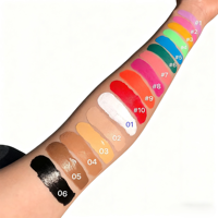 Base de maquillage liquide pour les yeux, base de fard à paupières vegan en gros, base de fard à paupières minérale, crème imperméable pour les yeux, base de maquillage pour les yeux