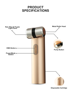 <span class=keywords><strong>Appareil</strong></span> d'infusion de sérum anti-âge hydratant et liftant <span class=keywords><strong>pour</strong></span> le <span class=keywords><strong>visage</strong></span>, avec baguette de beauté éclaircissante à lumière violette <span class=keywords><strong>pour</strong></span> corriger le teint terne - Product Image 6
