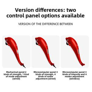 Máy <span class=keywords><strong>massage</strong></span> cầm tay đa chức năng hình cá heo OEM ODM, dùng cho cổ, eo, vai và toàn thân - Product Image 3