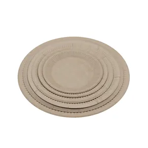 Disposable Bagasse Plate Tomato Bagasse Paper Plate Food Safety Disposable Biodegradable Paper Dinner Plates 10 Inch Sugarcane Plate 125