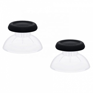 อะนาล็อกสติ๊กแบบเปลี่ยนได้สองสี ใส-ดำ สำหรับคอนโทรลเลอร์ Dualsense PS5 - Product Image 1