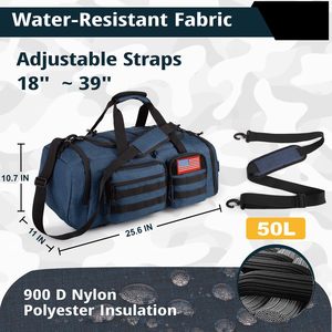 Muestra Gratuita, Bolsa de Viaje Impermeable de Alta Calidad para Exteriores, Equipo de Ciclismo, Equipaje, Bolsa de Viaje para Motocicleta - Product Image 2