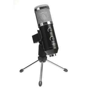 OEM Fa K056C USB Condenser Microphone Wired with Echo Gain Desktop Laptop Mic Gaming Streaming Recording Mic 48-50mm CN;GUA 78db
