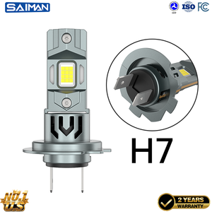 หลอดไฟ LED รถยนต์ขนาดเล็ก 8000LM 80W รุ่น Cruze แบบไร้สาย เสียบใช้งานได้ทันที 1:1 รุ่น H7 6000-6500K ไม่มีสัญญาณรบกวนวิทยุ - Product Image 1