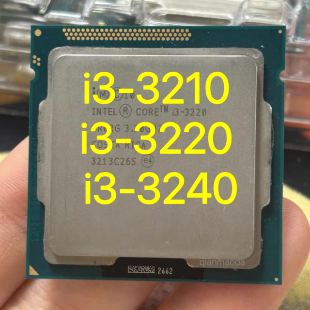 For Intel Core I3 3240 I3 3220 I3 3210 3.4GHz 3M LGA1155 Cpu Processor