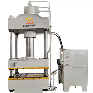 4列油圧プレス200T金属シートストレッチマシンPLC全自動油圧プレス - Product Image 3