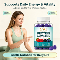 Gummies Protéinés SYC BIO aux Baies Mixtes – Formule de Soutien Quotidien au Bien-être – 60 Unités 180g – Marque Privée OEM ODM
