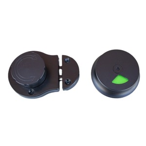 Furniture Lock D30 Aluminum Alloy Brushed Industrial Design Keyless 24 27 Mm Door Thickness Occupancy Indicator - Product Image 4