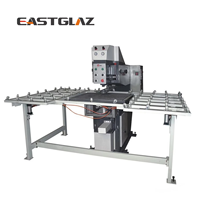 Machine de perçage horizontale de verre LIJIANG pratique, composants PLC, taille maximale 2000x2000mm, diamètre de perçage 4-100mm, facile à utiliser