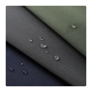 Rpet recycled polyester oxford fabric 300D*300D oxford waterproof pu coated fabric recycle fabric for bags
