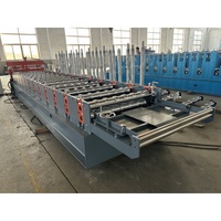 Máquina Automática para Fabricar Láminas de Techo de Acero Corrugado, Control PLC, Motor de Alta Velocidad de 5.5kW, 380V, Huatong