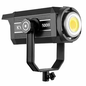 视频拍摄用500w发光二极管灯3200-5500K摄影灯遥控连续金属外壳照明