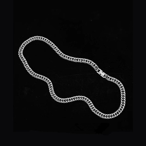 Hiphop Cuba Chuỗi Tuyên Bố Vòng Cổ Mát Phong Cách Thép Không Gỉ Vòng Cổ Để Con trai Tôi - Product Image 5