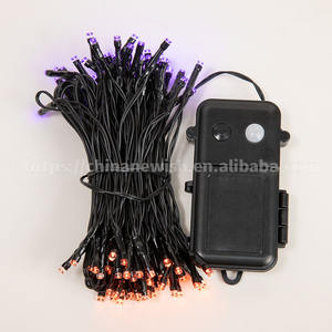 Guirlande lumineuse LED 100L avec minuterie IP44, 8 fonctions et <span class=keywords><strong>musique</strong></span> effrayante pour Halloween - Product Image 2