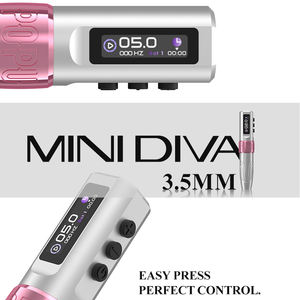 Máquina PMU Inalámbrica POPU Mini Diva al por Mayor, Pluma <span class=keywords><strong>de</strong></span> Tatuaje para Maquillaje Permanente sin Cable con Carrera <span class=keywords><strong>de</strong></span> 3.5mm, Motor sin Núcleo, Arranque <span class=keywords><strong>de</strong></span> 2V - Product Image 4