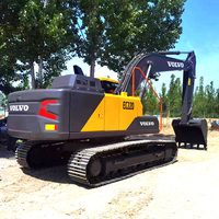 Excavatrice d'occasion Volvo EC350E, 35 tonnes, excavatrice hydraulique sur chenilles, matériel de construction, équipement lourd