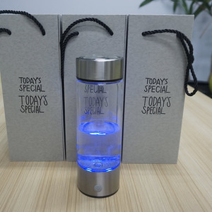 Vaso de Agua Hidrogenada de Acero Inoxidable, 15000ppb, Generador de Agua de Potencial Negativo con Alimentación USB - Product Image 2