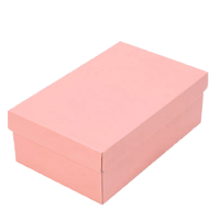 Boîte à chaussures en carton ondulé avec couvercle et logo personnalisé |   Emballages de luxe en carton mat laminé pour chaussures, recyclables, avec fermeture magnétique et éponge