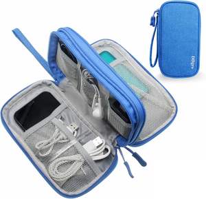 Échantillon gratuit sac organisateur de câble électronique-sac de rangement portable pour accessoires numériques électroniques à double couche - Product Image 4