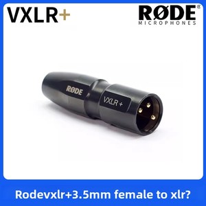 Adaptateur professionnel <span class=keywords><strong>Rode</strong></span> VXLR+ 3,5 mm femelle vers XLR mâle, <span class=keywords><strong>carte</strong></span> <span class=keywords><strong>son</strong></span> audio équilibrée pour caméra, fabriqué en Chine - Product Image 6