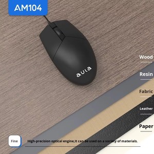 <strong>AULA</strong> AM104 Laptop Desktop USB Wired <strong>Mouse</strong> Business Office Home Gaming <strong>Mouse</strong> - Product Image 4