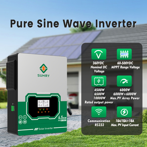 Inverter Solare Off-Grid SUMRY Serie <span class=keywords><strong>SCE</strong></span> 4.5kw, Regolatore Solare Dual MPPT per Diversi Gruppi di Pannelli Solari - Product Image 2