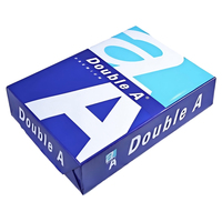 Papier A4 Abordable : Papier Navigator Double A, Papier Chamex 80 g/m², 500 feuilles par rame, 5 rames par boîte, Blanc, 100 % luminosité