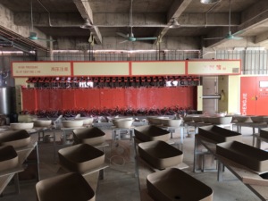 Kloset, wastafel, dan urinoir otomatis bertekanan tinggi satu bagian dan dua bagian, berbahan keramik, merek Chengjie, dengan mesin bearing. - Product Image 4