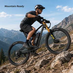 Bicicleta Eléctrica de Montaña (E-MTB) con Cuadro de Aleación de Aluminio de 27.5 Pulgadas, 750W, 48V, 20Ah, Alcance de 80km, Logotipo Personalizado, Precio de Fábrica al por Mayor para Latinoamérica - Product Image 1