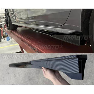 Para Audi A4L 2017-2023: Alerón Lateral, Difusor y Divisor de Faldón, Pieza de Tuning y Modificación - Product Image 3