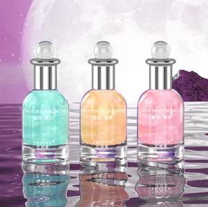 Perfume Shimmer Quicksand para Mujer, Aroma Floral y Frutal <span class=keywords><strong>de</strong></span> Larga Duración, Líquido con Brillantina, Eau <span class=keywords><strong>de</strong></span> Parfum Decorativo, Regalo <span class=keywords><strong>de</strong></span> Fragancia para Damas - Product Image 2