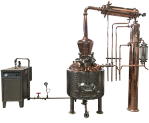 Distillateur à vapeur en acier inoxydable pour huiles essentielles, équipement de <span class=keywords><strong>distillerie</strong></span>, huiles essentielles - Product Image 1