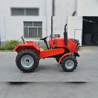 Tractores Agrícolas de Ruedas de 12HP, 15HP, 18HP, 20HP, 25HP, 30HP, Mini Tractor Agrícola Compacto para Jardinería y Agricultura