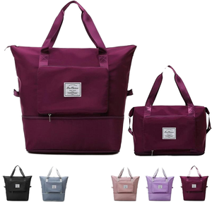 Bolsa <span class=keywords><strong>de</strong></span> Deporte Personalizada, Nueva, Plegable, Expandible, Ligera, para Gimnasio, Yoga, <span class=keywords><strong>Fin</strong></span> <span class=keywords><strong>de</strong></span> <span class=keywords><strong>Semana</strong></span>, Bolsa <span class=keywords><strong>de</strong></span> Viaje Personalizada con Correa para el Hombro - Product Image 1