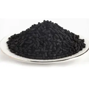 Venda a granel 4mm 2mm Carvão vs Activ Mercado Gás Ctc55 Ctc60 Carvão Preço de compra Produto Activ Pellet Carvão Activ