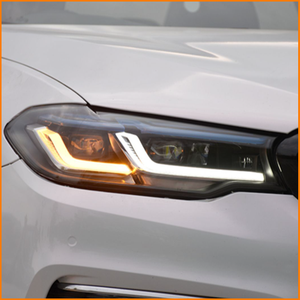 Para <span class=keywords><strong>BMW</strong></span> Serie 5 G30 G38 2017-2020, Faros Delanteros LED Láser con Aspecto de M5 Competition, Plug and Play, Sin Cambio de Parachoques, Lámpara Delantera - Product Image 5