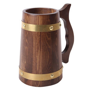 แก้วเบียร์ไม้,แก้วมักแฟชั่นเก่าสำหรับใส่<span class=keywords><strong>ชา</strong></span>เบียร์โลโก้ตามสั่ง - Product Image 5