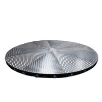 Plateforme tournante électrique pour véhicules, équipement de stationnement rotatif à 360 degrés pour centre d'exposition