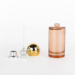Les marques de démarrage choisissent le capuchon à bille <span class=keywords><strong>Vitality</strong></span> Design élégant 50ML bouteille de parfum en verre vide cylindrique col à sertir - Product Image 2