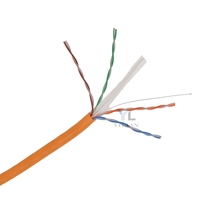 Kabel UTP CAT6 Jaringan Langsung dari Pabrik YILIAN 305m Kabel LAN 23AWG 24AWG PVC Konduktor Padat Dalam Ruangan Kabel Komunikasi
