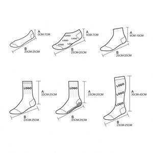 Calcetines Deportivos Personalizados al por Mayor, Calcetines de Fútbol de Poliéster, Calcetines de Ciclismo - Product Image 3