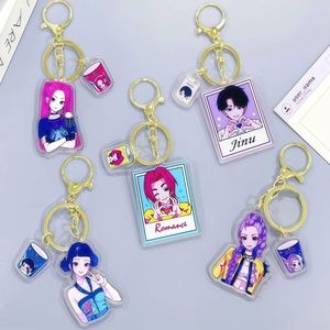 Llavero Acrílico de Kopo, Cazador de Demonios |   Colgante para Bolso con Cierre Dorado, para Chicas Fanáticas del Anime y Regalo Promocional - Product Image 4