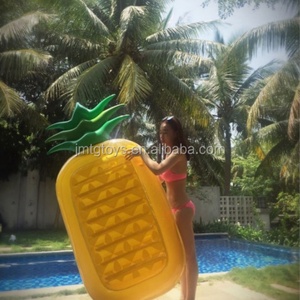 Flotador Inflable de Piña para Adultos de 180 cm, Colchoneta Flotante de Piña, Silla Flotante para Piscina, Juguete Inflable - Product Image 6