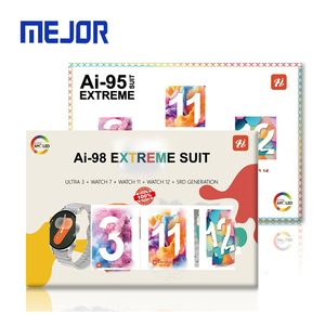 Cực 7in1 SmartWatch Quà Tặng Đặt 4 Không Dây Đồng Hồ Cộng Với Earbuds Pro Max AI-98 Thông Minh Đồng Hồ Mới Phù Hợp Với - Product Image 5