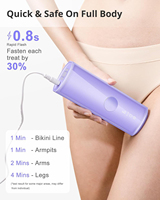 Lide Nouveauté Épilateur Laser à Cheveux Saphir Amovible IPL 3 en 1 Système de Refroidissement par Glace Point de Congélation Épilateur Laser pour Usage Domestique
