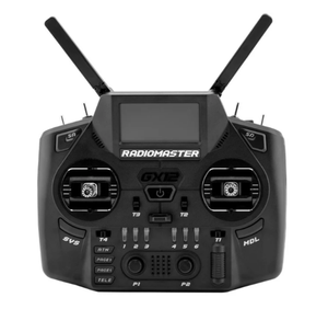 Émetteur RC RadioMaster GX12 2.4/900MHz ELRS avec cardan CNC pliable pour quadricoptère FPV - Product Image 1
