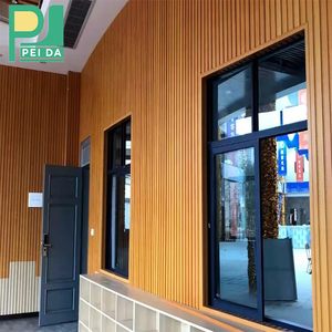 Revêtement mural extérieur en WPC durable pour façade de bâtiment et utilisation extérieure imperméable - Product Image 2