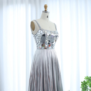 Luccicante diamante blu reale <span class=keywords><strong>abiti</strong></span> <span class=keywords><strong>da</strong></span> sera lunghi per le donne <span class=keywords><strong>da</strong></span> <span class=keywords><strong>sposa</strong></span> elegante <span class=keywords><strong>argento</strong></span> oro formale <span class=keywords><strong>abiti</strong></span> <span class=keywords><strong>da</strong></span> festa SZ064-1 - Product Image 4