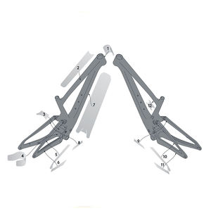 Película protectora de cuadro de bicicleta de TPU PPF impermeable antidesgaste acabado mate transparente personalizada para bicicleta - Product Image 5